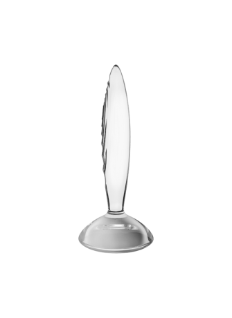 Gode anal en verre borosilicaté massif transparent Sparkling Crystal Satisfyer - CC597830